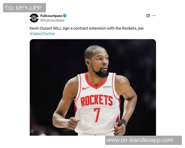 杜兰特坦言六年前经历压力性抑郁对外表自信心受影响