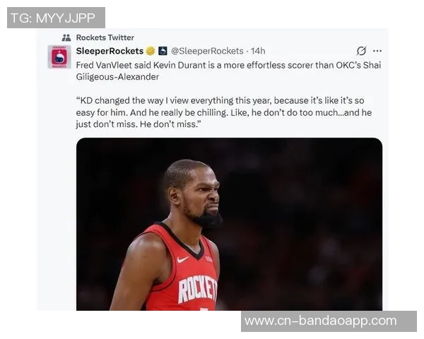 杜兰特呼吁队友主动创造机会不要总是依赖传球给他